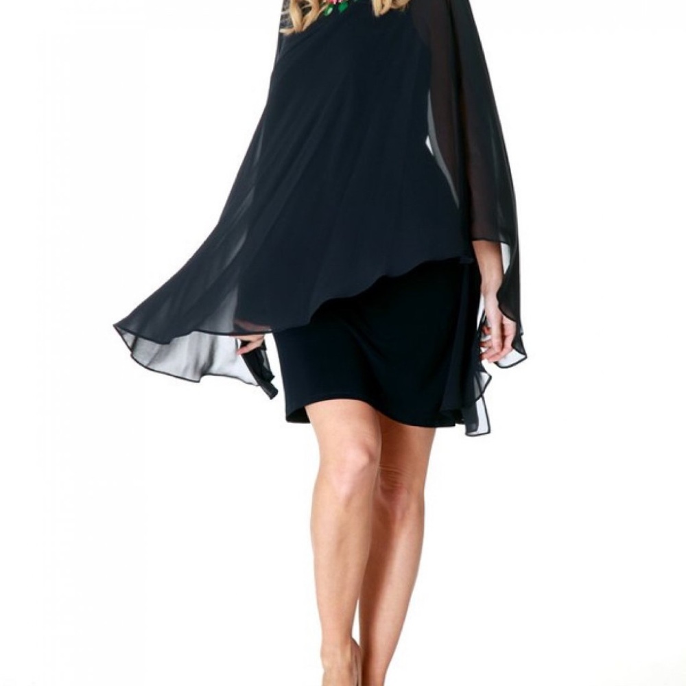 NWT Joseph Rinkoff black cocktail dress